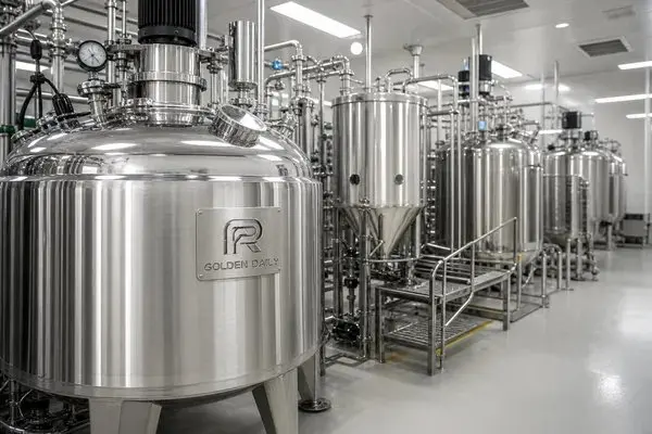 Golden Daily stainless steel mixing tanks clean room