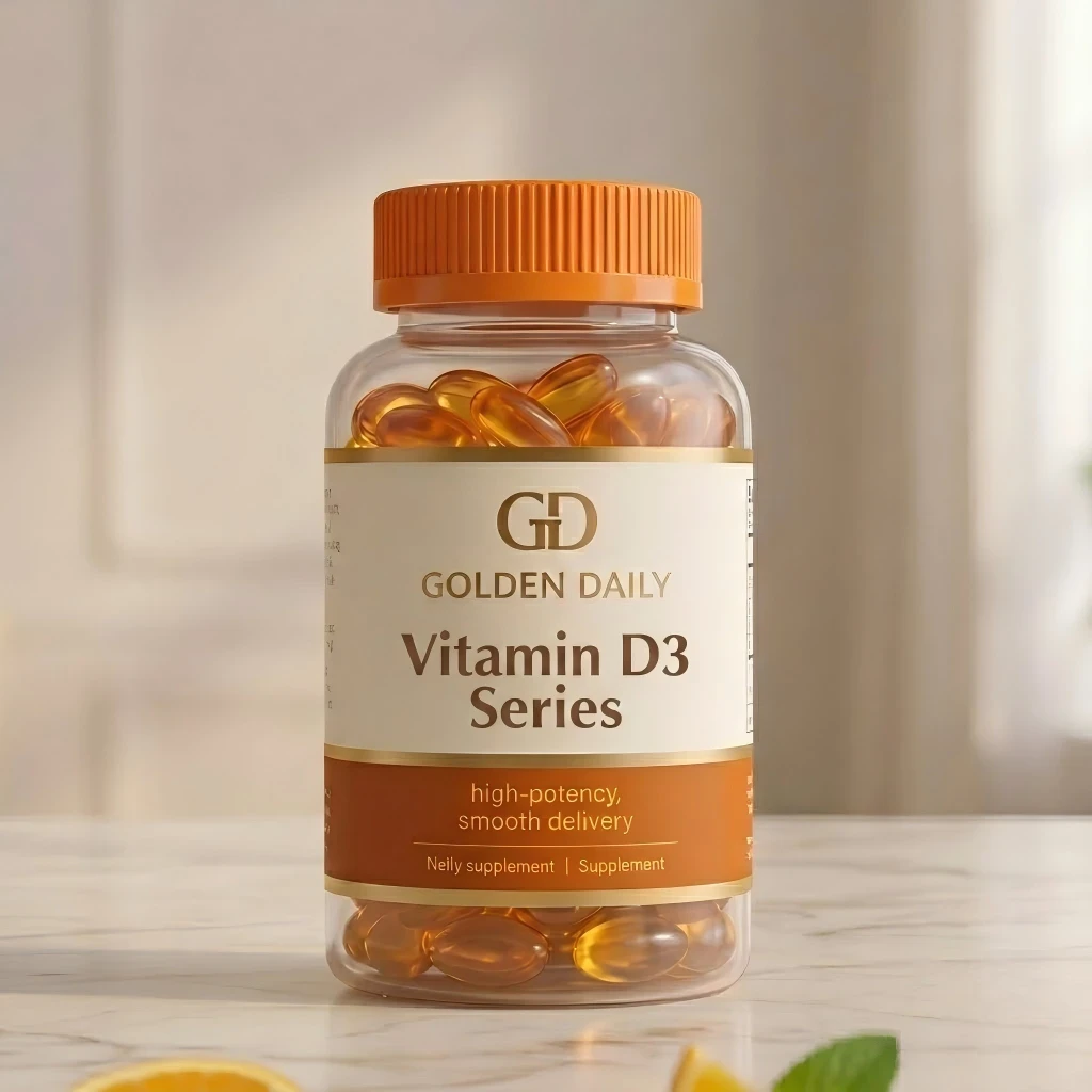 Vitamin D3 Series Softgels bottle