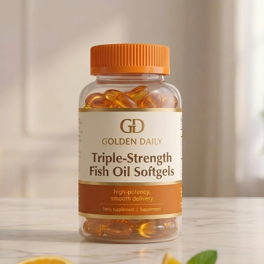 Triple-Strength Fish Oil Softgels
