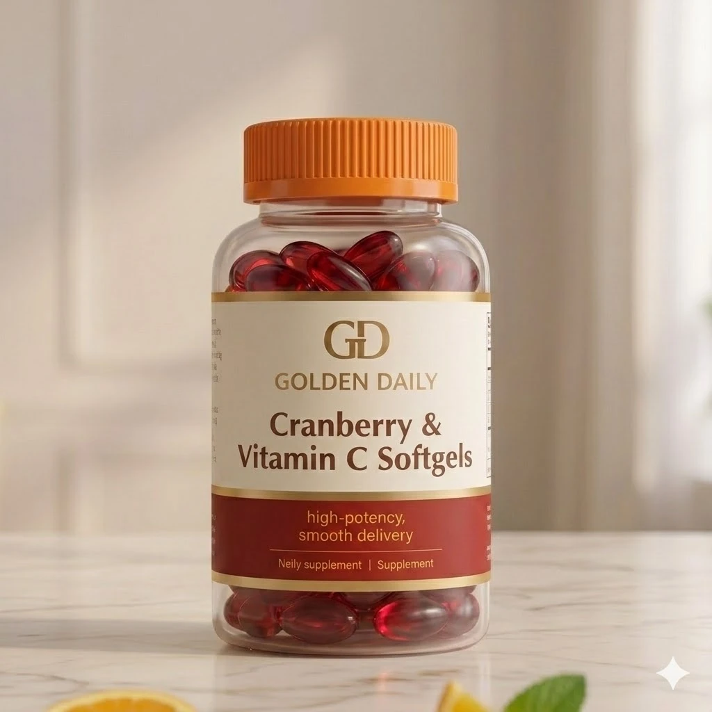 Cranberry Vitamin C Softgels bottle