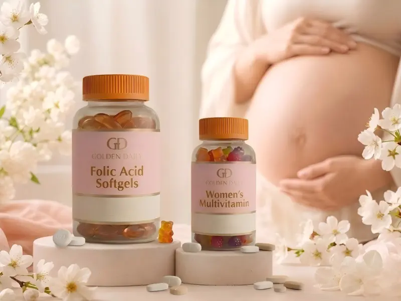 Golden Daily Women's Health supplements